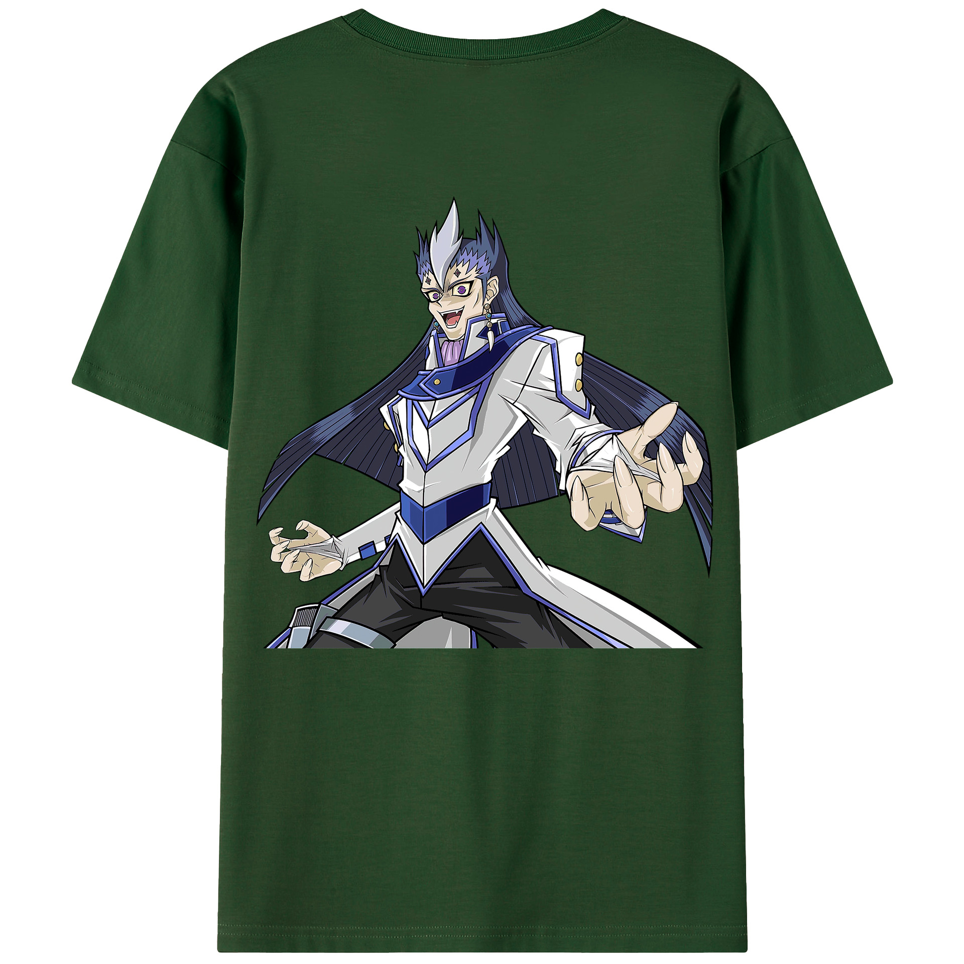 （画像用） 遊☆戯☆王 Yu-Gi-Oh! 綿100％半袖Tシャツ（背面プリント）